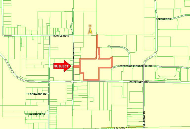 8551 Westside Industrial Dr, Jacksonville, FL for sale - Plat Map - Image 1 of 1