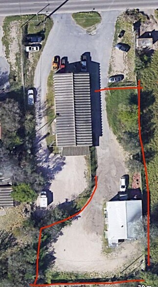 307 S Ware Rd, McAllen, TX for lease - Aerial - Image 2 of 3