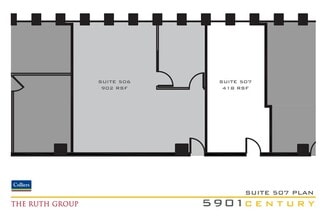 5901 W Century Blvd, Los Angeles, CA à louer Plan d’étage- Image 2 de 2