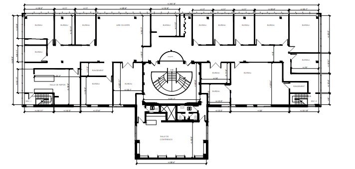 6265 Ch De La Côte-De-Liesse, Saint-Laurent, QC for lease Typical Floor Plan- Image 1 of 1