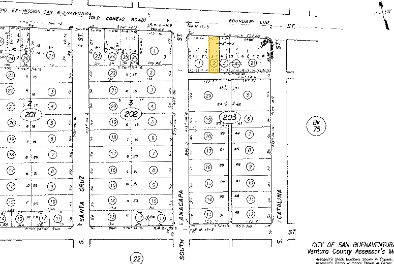 2016-2020 E Main St, Ventura, CA à louer - Plan cadastral - Image 2 de 72