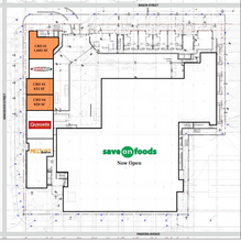 1008 Pandora Av, Victoria, BC for lease Site Plan- Image 2 of 2