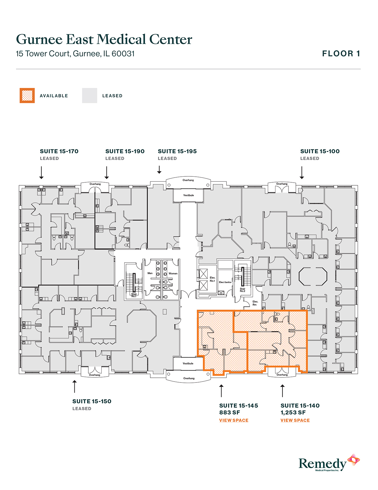 3 S Greenleaf Ave, Gurnee, IL à louer Plan d  tage- Image 1 de 1