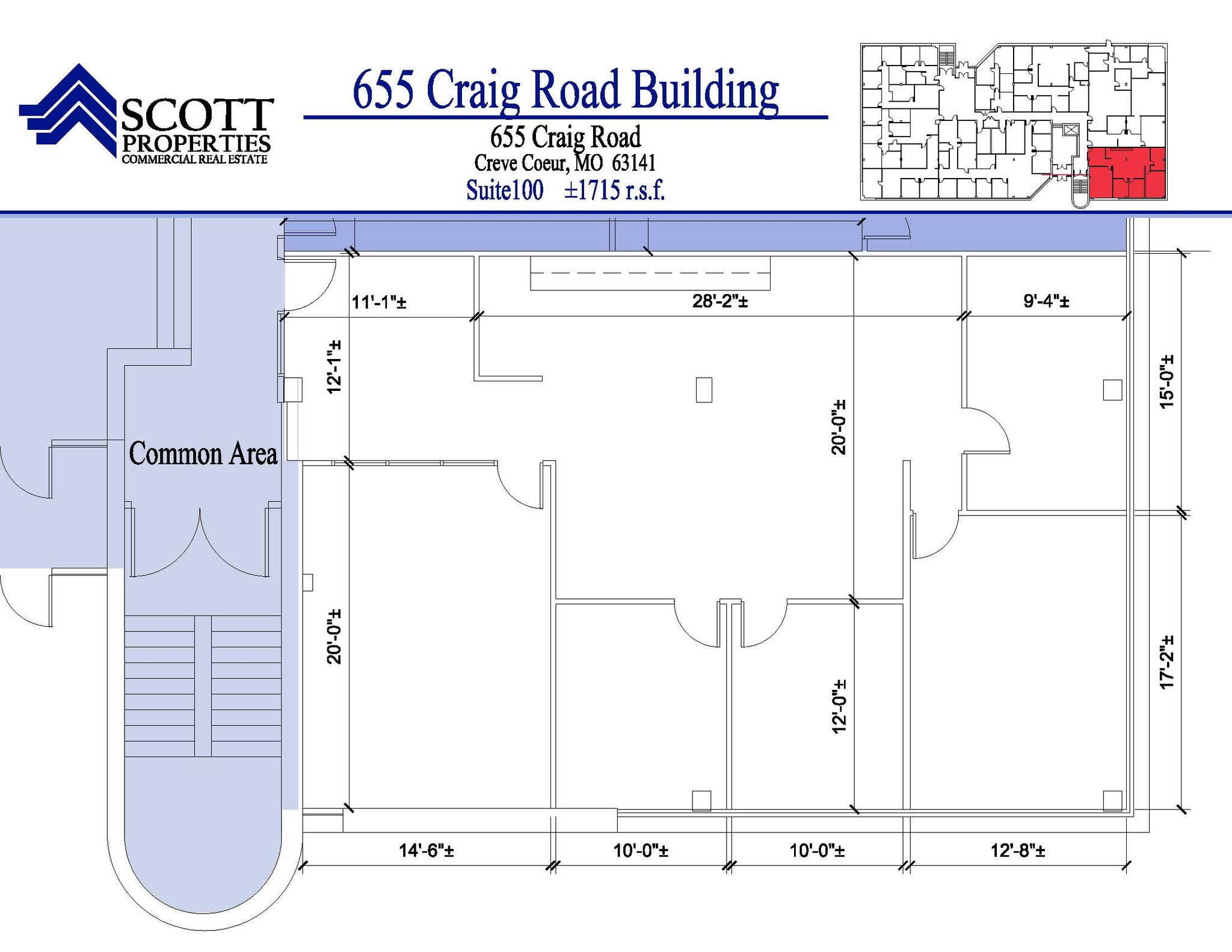 655 Craig Rd, Creve Coeur, MO à louer Photo intérieure- Image 1 de 1