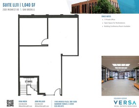 2001 Midwest Rd, Oak Brook, IL for lease Floor Plan- Image 1 of 1