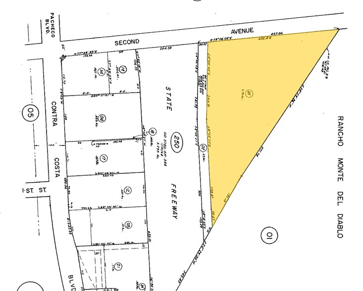 110 2nd Ave S, Pacheco, CA à louer - Plan cadastral - Image 3 de 11