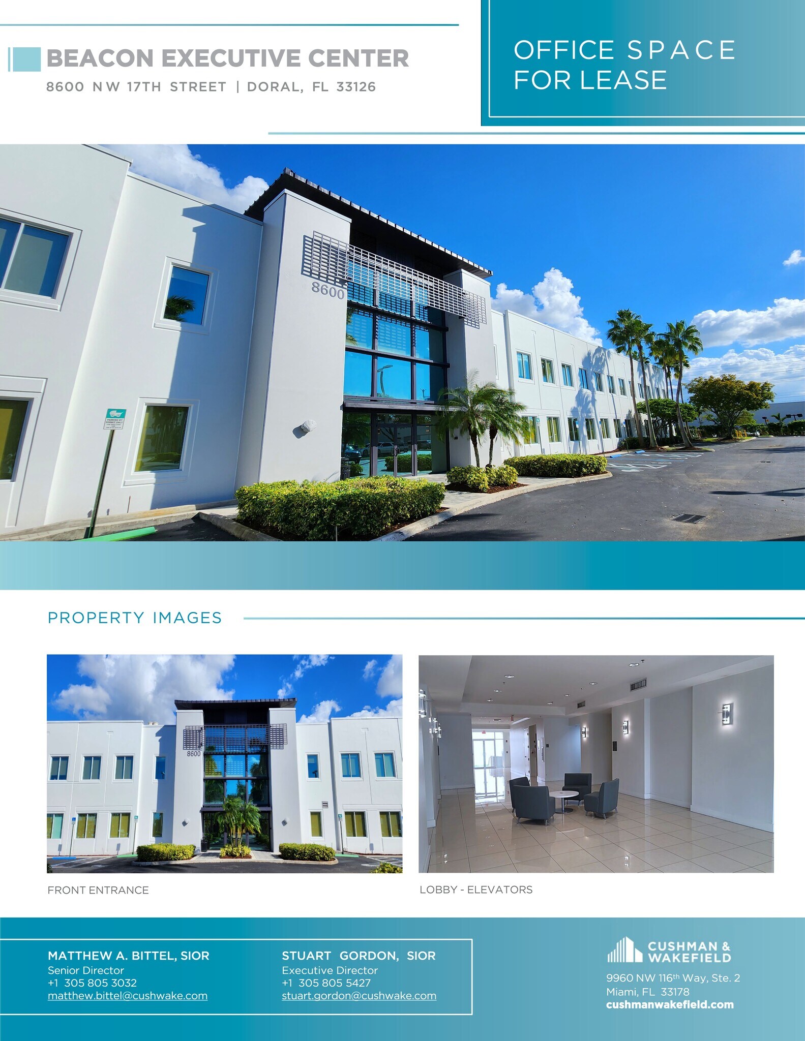 8600 NW 17th St, Doral, FL for lease Site Plan- Image 1 of 5