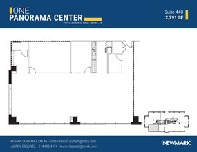 7701 Las Colinas Rdg, Irving, TX for lease Floor Plan- Image 1 of 1