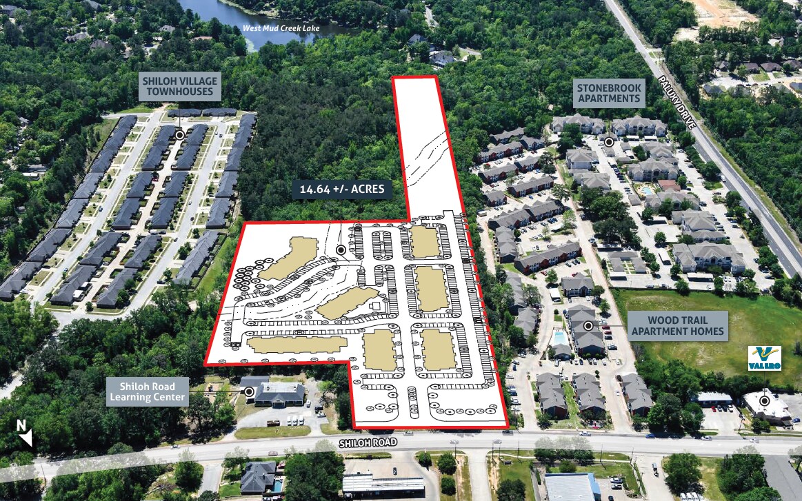 2043 Shiloh Road, Tyler, TX à vendre Photo du bâtiment- Image 1 de 24