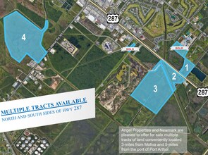 Port Arthur, Port Arthur, TX - AERIAL  map view
