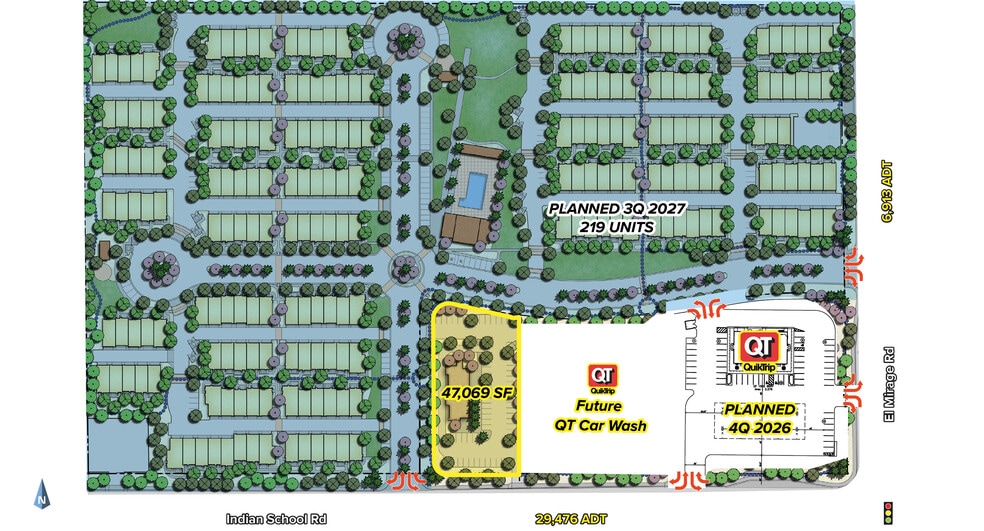 NW El Mirage Rd & Indian School Rd, Avondale, AZ for lease - Building Photo - Image 3 of 4