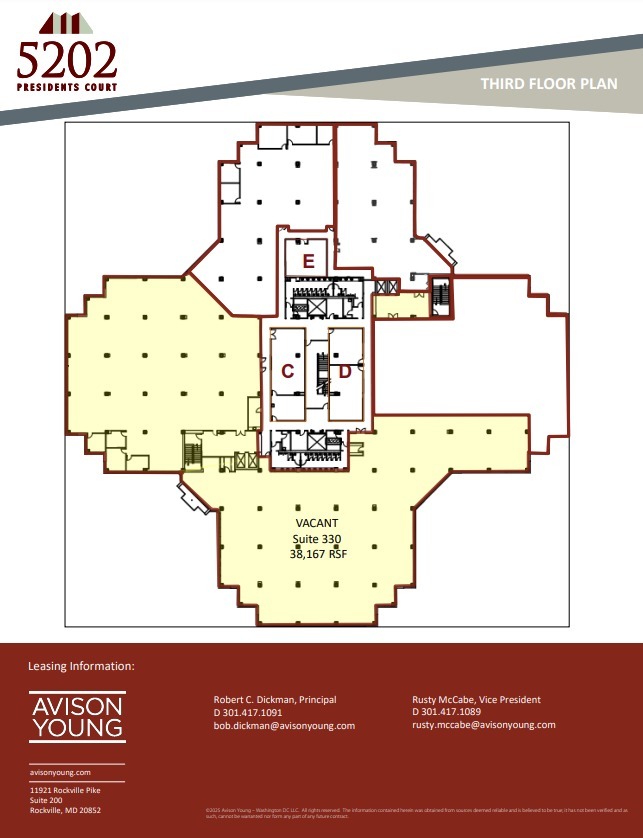 5202 Presidents Ct, Frederick, MD à louer Plan d’étage- Image 1 de 1