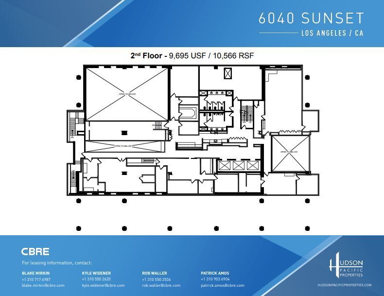 6040 W Sunset Blvd, Los Angeles, CA for lease Building Photo- Image 1 of 2