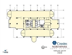 1200 Abernathy Rd NE, Atlanta, GA à louer Plan de site- Image 1 de 2