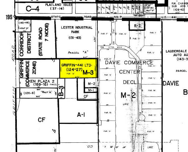 4701-4759 SW 51 St, Davie, FL à louer - Plan cadastral - Image 2 de 13