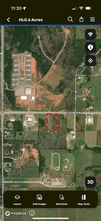 Plus de détails pour 1342 Hefner Road, Oklahoma City, OK - Terrain à vendre