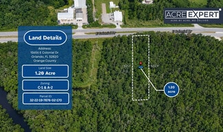 Plus de détails pour 15656 E Colonial Dr, Orlando, FL - Terrain à vendre