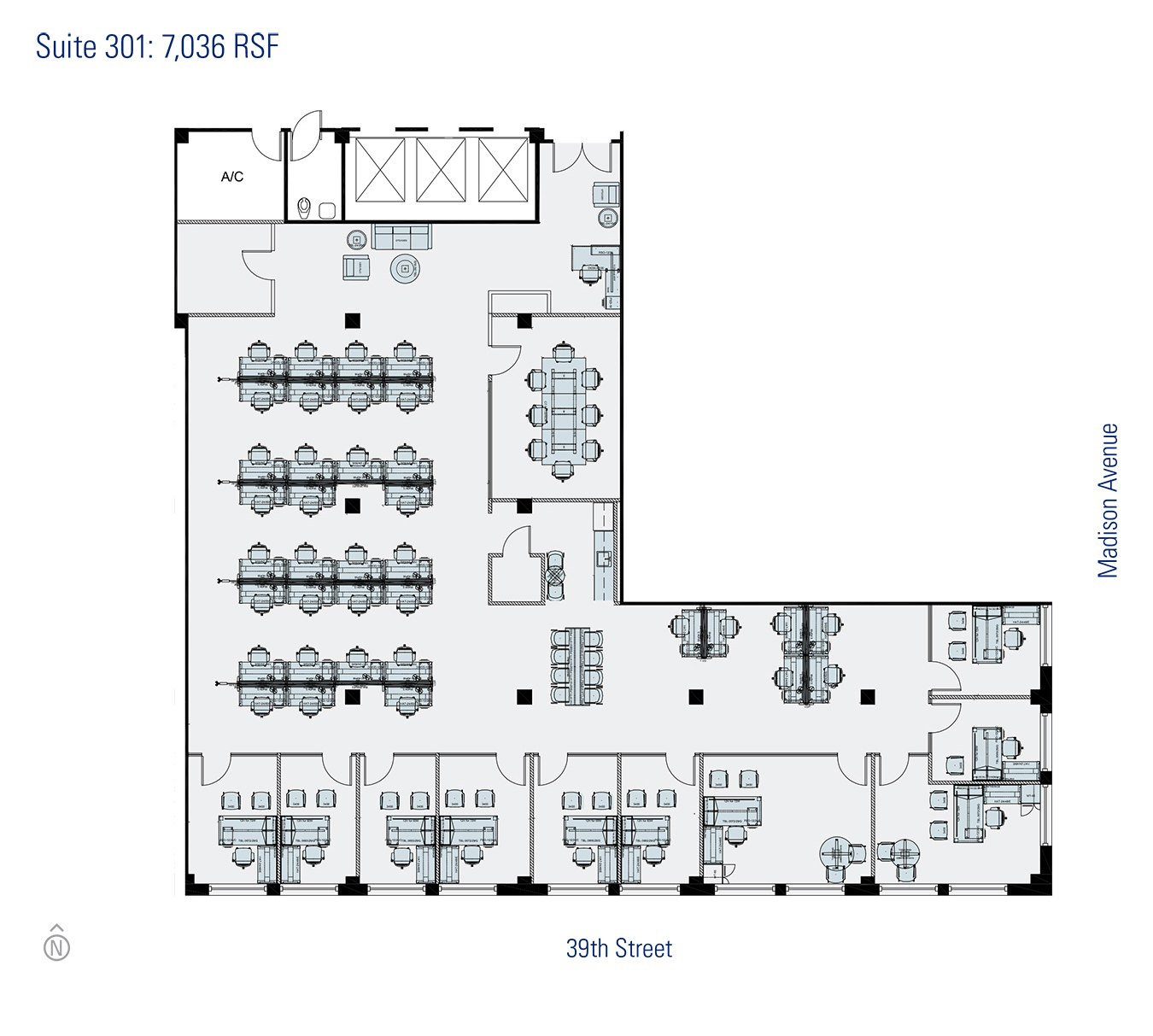 270 Madison Ave, New York, NY for lease Floor Plan- Image 1 of 1