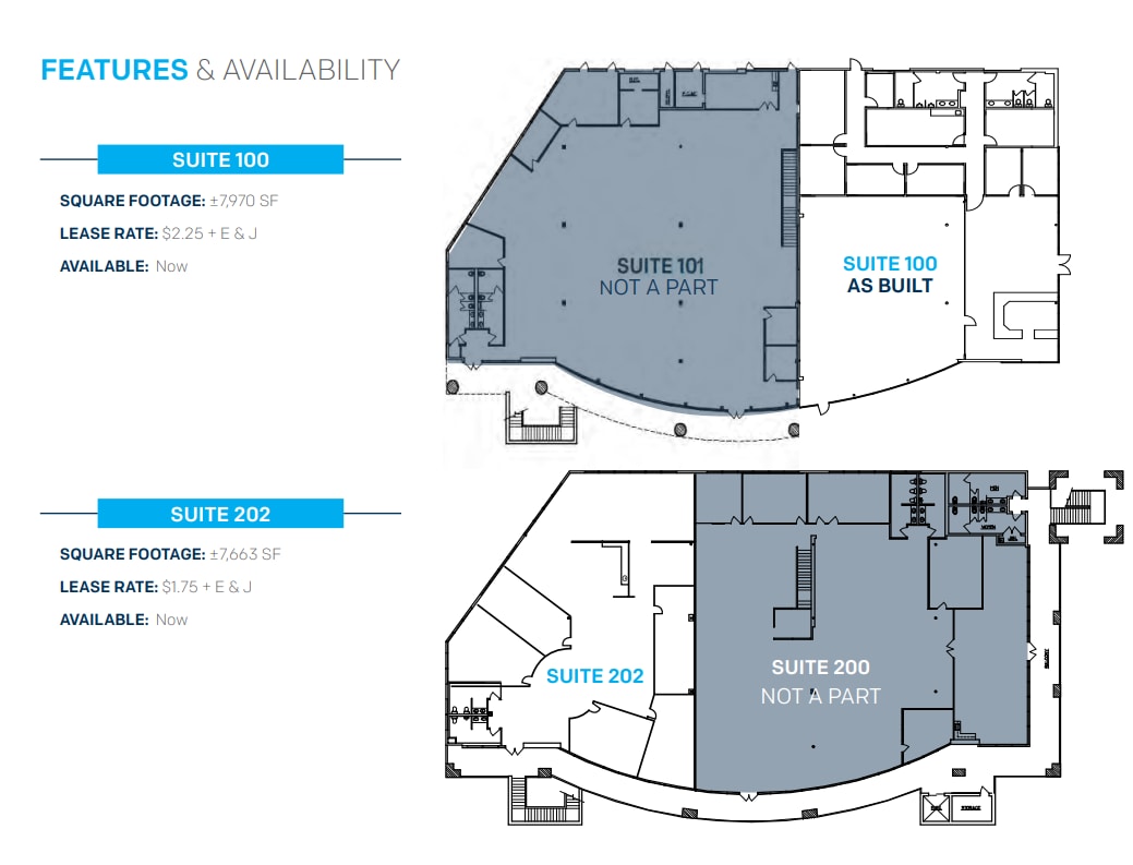 7630 Carroll Rd, San Diego, CA à louer Plan d’étage- Image 1 de 1