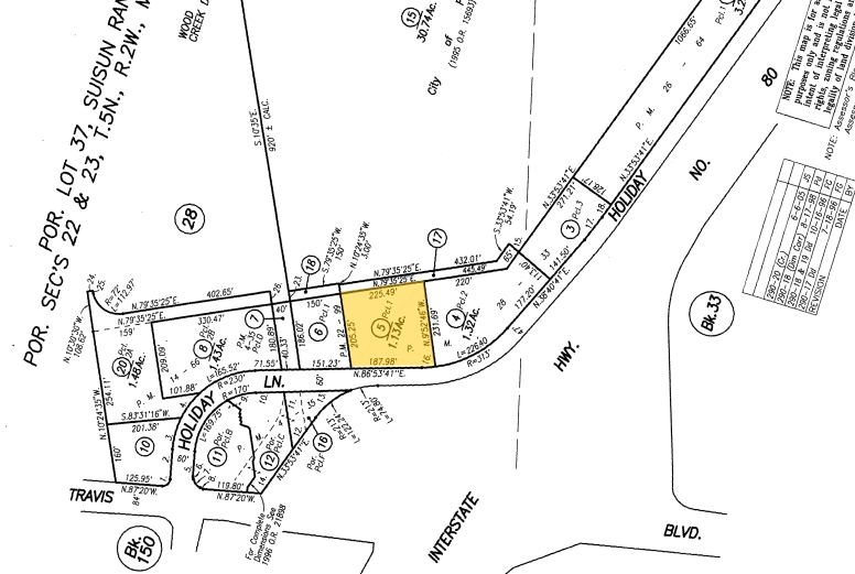 1495 Holiday Ln, Fairfield, CA à vendre - Plan cadastral - Image 2 de 4