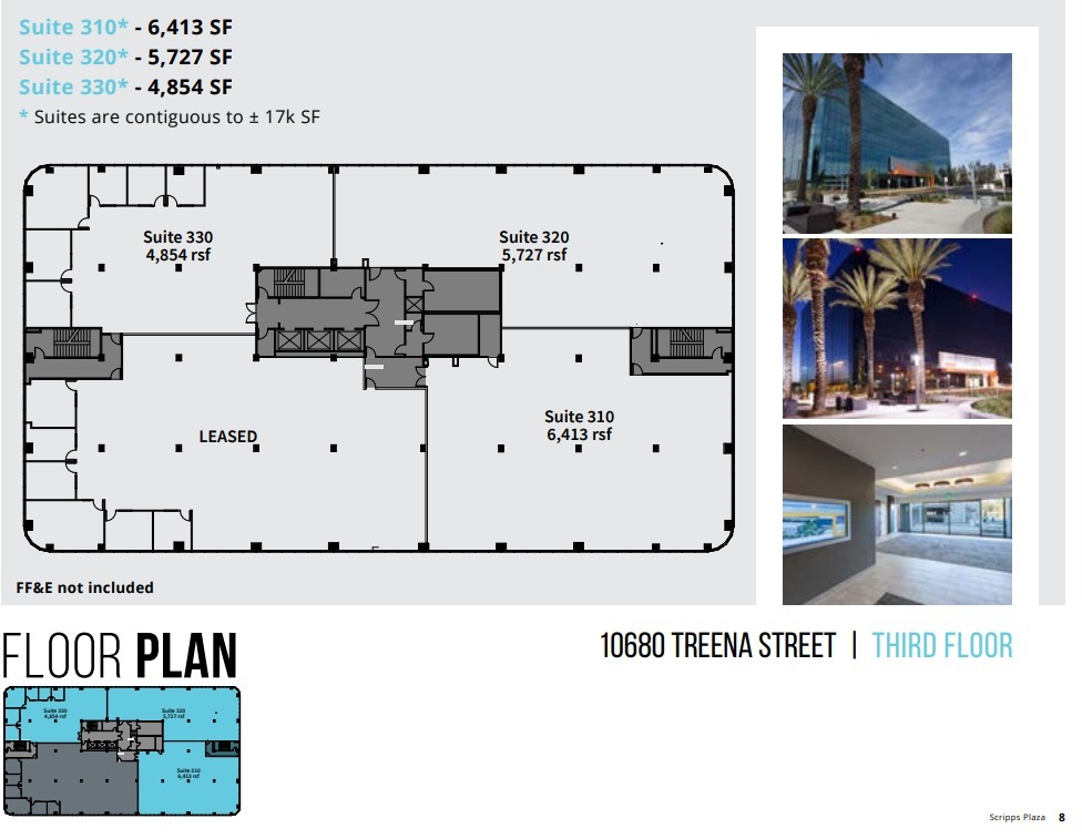 10680 Treena St, San Diego, CA for lease Floor Plan- Image 1 of 2