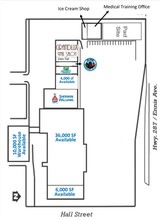 1203-1603 W Ennis Ave, Ennis, TX à louer Plan d’étage- Image 1 de 1