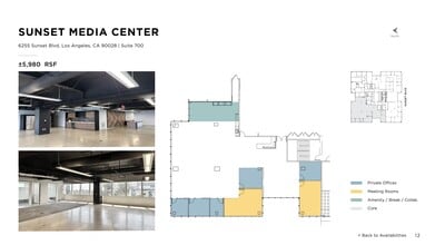6255 W Sunset Blvd, Los Angeles, CA for lease Site Plan- Image 1 of 1