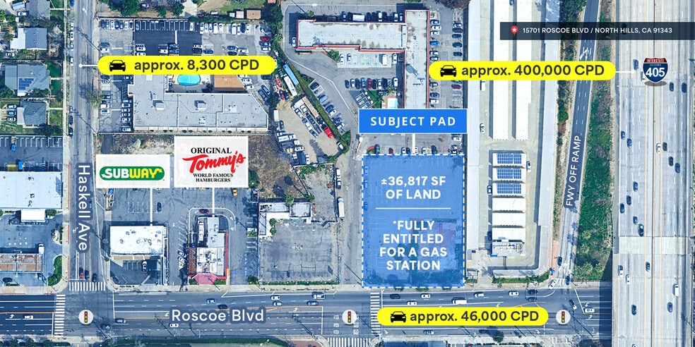 15701 Roscoe Blvd, North Hills, CA for sale - Building Photo - Image 2 of 6