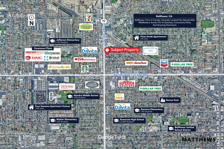 15625 Lakewood Blvd, Paramount, CA for lease - Building Photo - Image 2 of 2