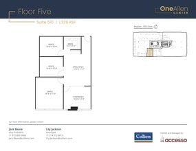 700 Central Expy S, Allen, TX for lease Floor Plan- Image 1 of 2