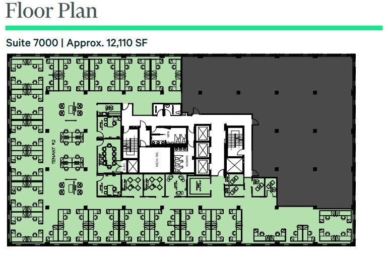 400 Cooper St, Ottawa, ON for lease Floor Plan- Image 1 of 2