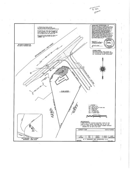1609 Bethlehem Rd, Statham, GA for sale - Site Plan - Image 1 of 1