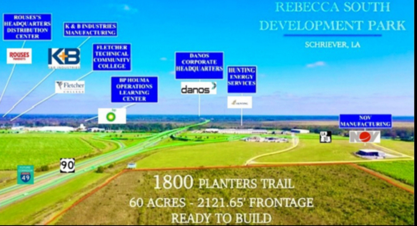 1800 Planters Trail, Schriever, LA à vendre - Aérien - Image 1 de 1