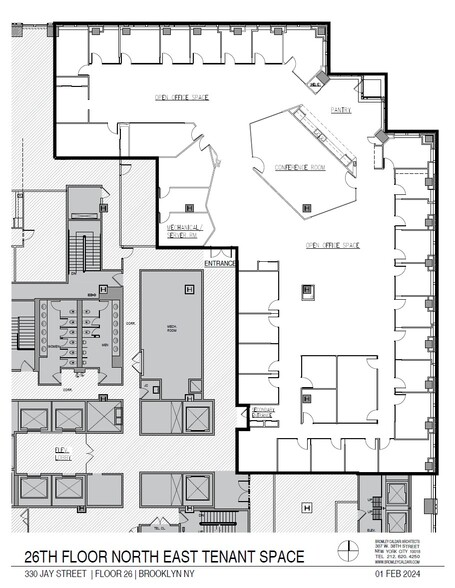 330 Jay St, Brooklyn, NY for lease - Floor Plan - Image 2 of 8