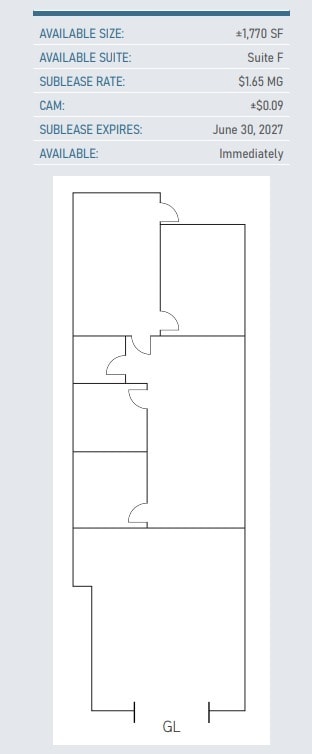 820 Los Vallecitos Blvd, San Marcos, CA for lease Floor Plan- Image 1 of 1