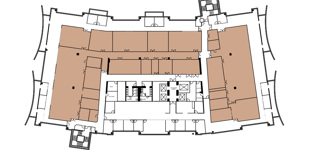 1400 Seaport Blvd, Redwood City, CA à louer Plan d  tage- Image 1 de 1