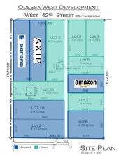 TBD Lot 4 W 42nd St, Odessa, TX for lease Site Plan- Image 1 of 1