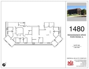 1480 Renaissance Dr, Park Ridge, IL for lease Site Plan- Image 1 of 1
