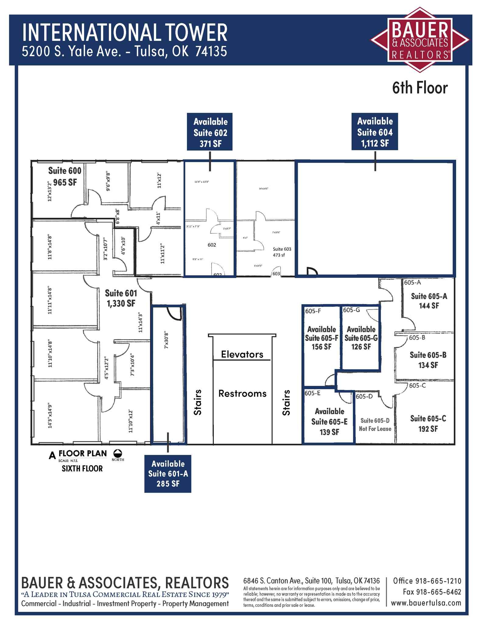5200 S Yale Ave, Tulsa, OK for lease Floor Plan- Image 1 of 1