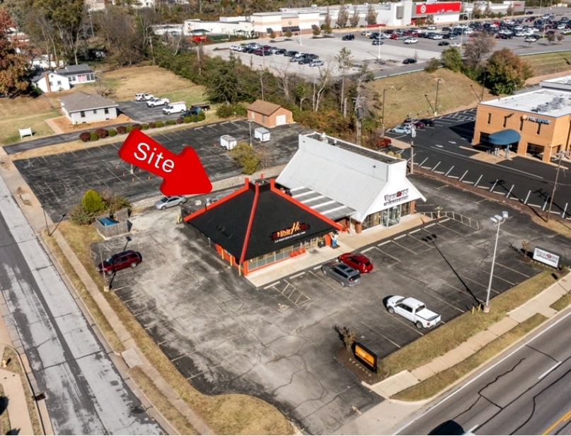 15069 Manchester Rd, Ballwin, MO for lease Aerial- Image 1 of 4