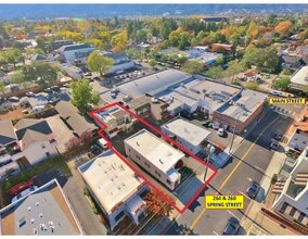 264 Spring St, Pleasanton, CA - Aerial map view