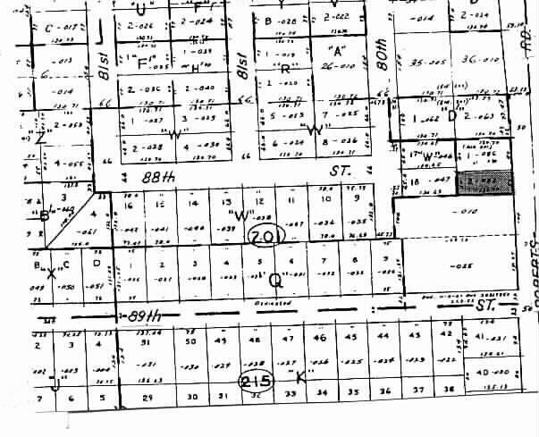 8826 S Roberts Rd, Hickory Hills, IL à vendre - Plan cadastral - Image 2 de 4