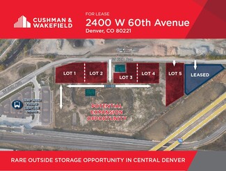 Plus de détails pour 2400 W 60th Ave, Denver, CO - Terrain à louer