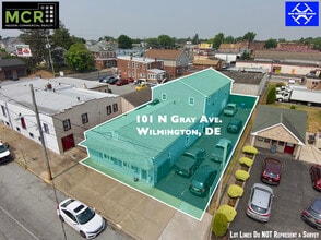 101 N Gray Ave, Wilmington, DE - AERIAL map view - Image1