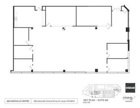 520 Maryville Centre Dr, Town And Country, MO for lease Site Plan- Image 1 of 1