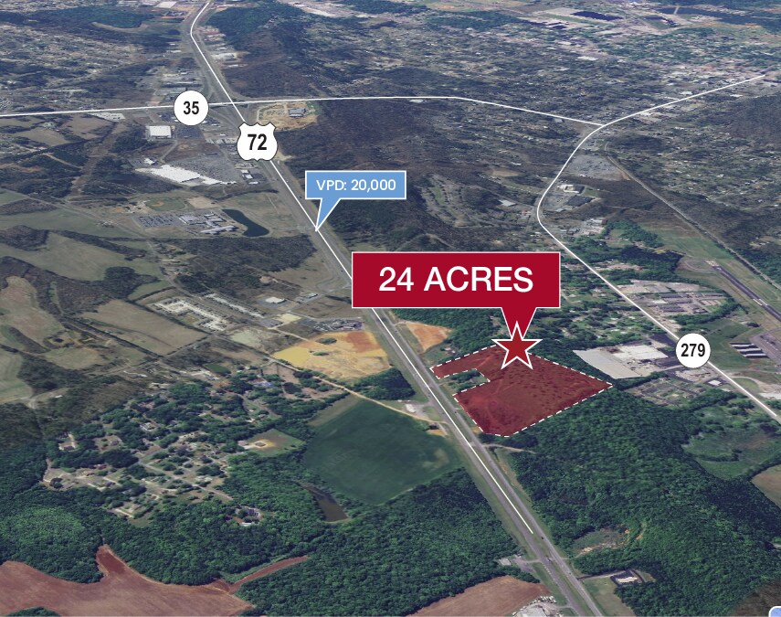 0 John T Reid Pkwy Hwy, Scottsboro, AL à vendre Photo principale- Image 1 de 4