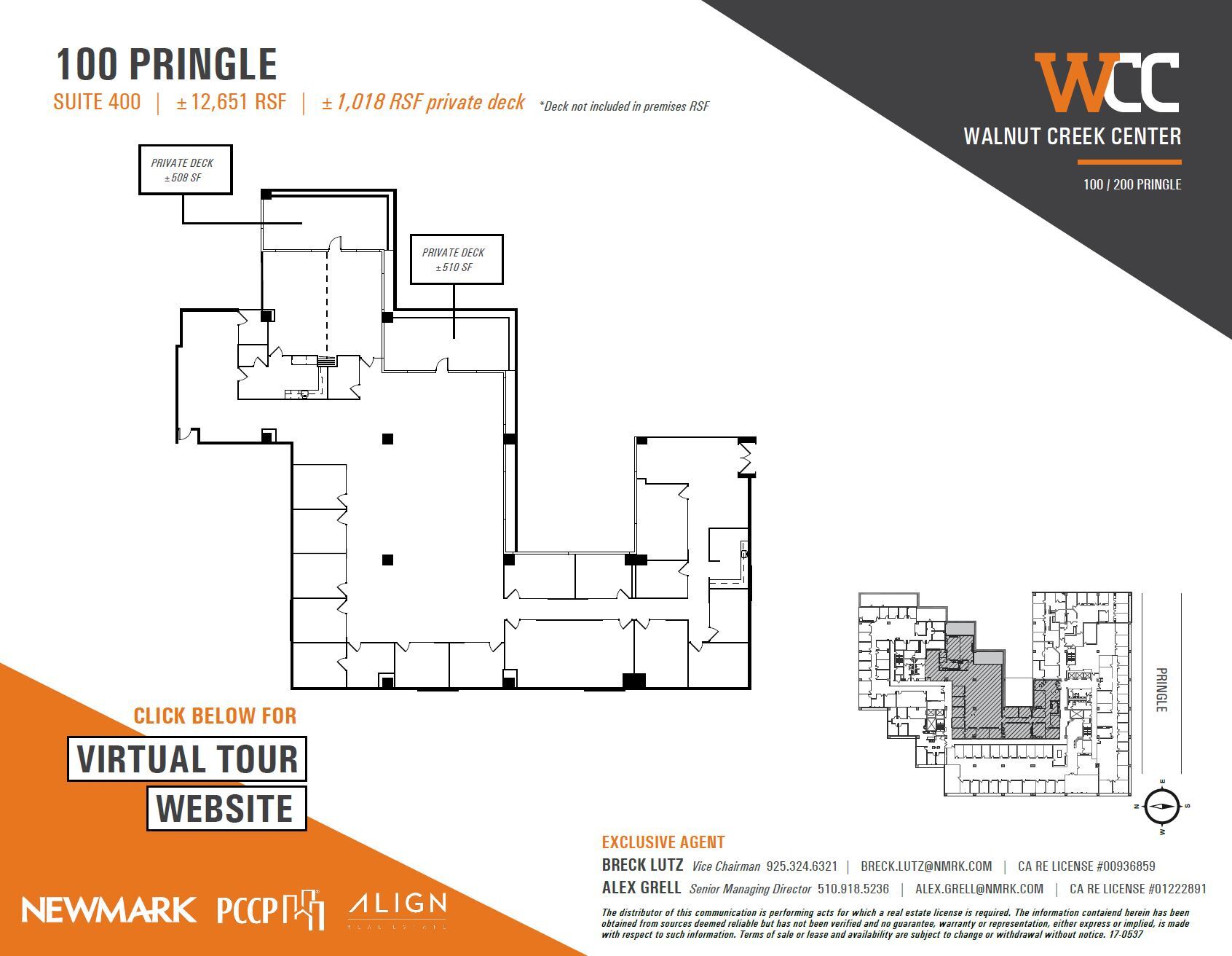 100 Pringle Ave, Walnut Creek, CA for lease Floor Plan- Image 1 of 1