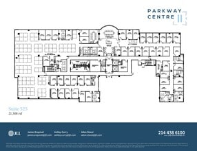 2805 Dallas Pkwy, Plano, TX for lease Floor Plan- Image 1 of 1