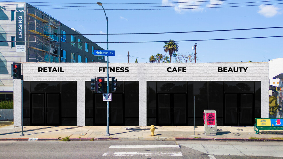 5635-5639 Melrose Ave, Los Angeles, CA for lease - Building Photo - Image 1 of 4