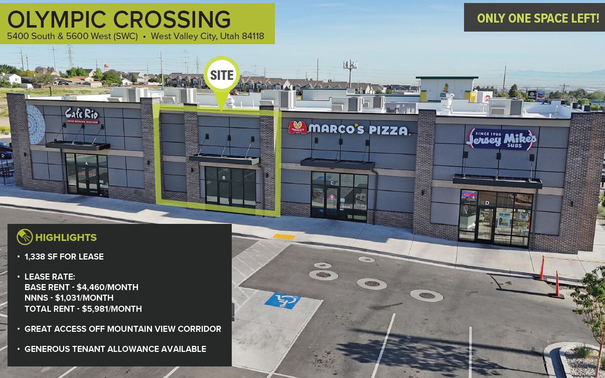 5600 W 5400 S, Salt Lake City, UT for lease Building Photo- Image 1 of 2